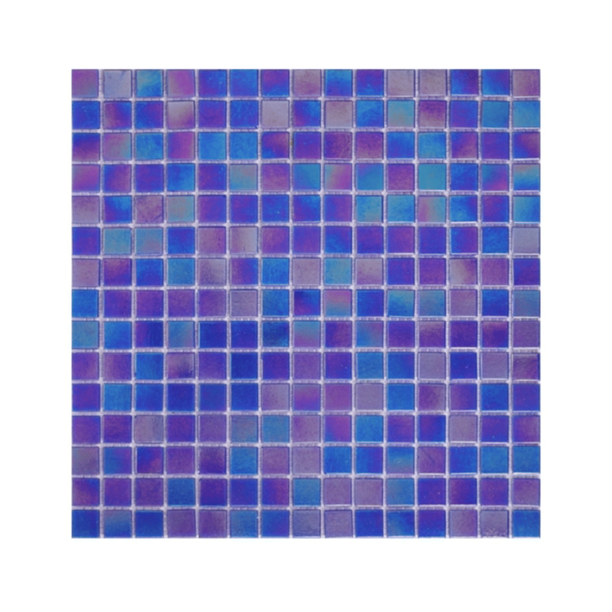 โมเสค TIMELESS TILES รุ่น POP HOLOGRAM 32.7 X 32.7 ซม. สีน้ำเงิน ผิวเงา (ราคา/ตรม.)_0